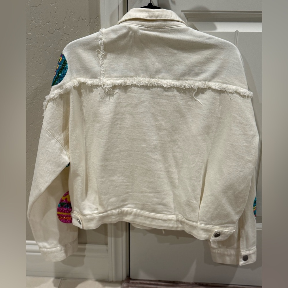 Colorful Egg Patterned Jacket - image 2